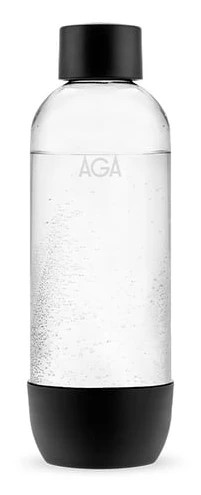 AGA AQVIA PET-flaska, 1L, Svart