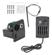 SE-5N 5-bands EQ Equalizer Pickup Tuner för Akustisk Gitarr Musikinstrument Tillbehörssats