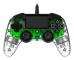 Nacon Wired Compact Controller Illuminated -spelkontroll, grön LED, PS4