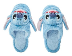 MINISO Stitch Plyschtofflor, Varma Halkfria Inomhustofflor med Söt Lilo & Stitch Design, Storlek 41-42