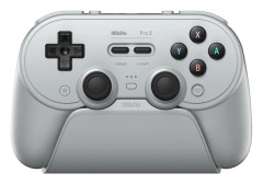 8BitDo Pro 3 - Bluetooth - 2.4G - Hall Effect - TMR - Grey - Wireless Controller - Nintendo Switch 2