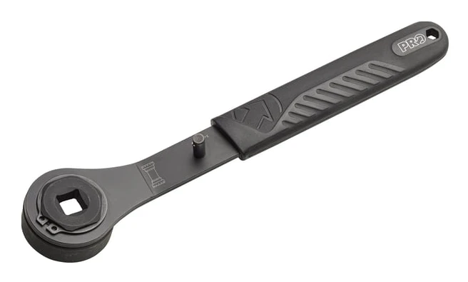 Pro Hollowtech II bottenfäste stål/elastomer svart
