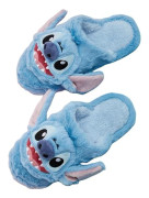 MINISO Disney Lilo & Stitch Plyschtofflor, Mjuka Inomhustofflor med Halkfri Gummisula, Storlek 41-42