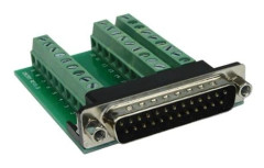 EXSYS EX-49025 Kabeladapter 25p D-SUB 27p Grön - Silver (EX-49025)