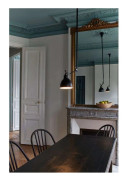 302 L Taklampa Svart - Lampe Gras - Vardagsrum - Metall