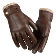 Herrhandskar i Läder - Fårskinn Vinterhandskar coffee XL coffee XL