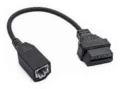 OBD2-kabel för Honda 3Pin OBD1-adapter OBD2 OBDII för Honda 3-stifts till 16-stiftskontakt Kompatibel Di Edition 0120