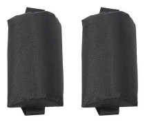2x Black Removable Padded Neck Pillow Headrest for Recliner