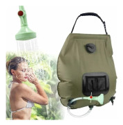 Suitable for 20L Solar Shower Bag, Solar Camping Shower Bag, Outdoor with Flexible Replaceable Shower Head Hose