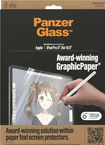 PanzerGlass GraphicPaper - Skärmskydd för surfplatta - film - för Apple 10.9-inch iPad Air; 11-inch iPad Air; 11-inch iPad Pro