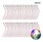 50 pcs 12V Pre-wired Round Head LED Light Bead 5mm Multi-color Fast Flashing