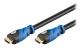 Goobay HDMI 2.0 Premium 0,5m Black/Blue