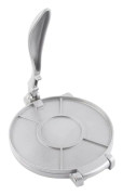 Tortilla Press Roti pressverktyg 20 cm aluminiumlegering med böjt handtag för matlagning