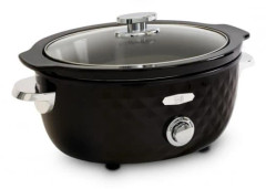 FRITEL Family Slow cooker 3.3liter 150W black/chrome Svart