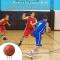 Akrylbollställ Klar Basketbollhållare Displaybollställ Transparent Bollstödsbasställ Sportbollsförvaringsställ 1st transparent