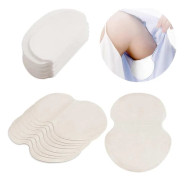 24 Antiperspirantlappar för armhålan, ultratunna bekväma svettabsorberande deodoranter, unisex (hudton)