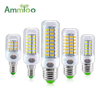E27 LED-lampa E14 LED SMD 5730 220V majslampor 24 36 56 72LEDs Lamparas LED-ljuskrona för heminredning Ampull LED-ljus E27-72LEDs Cold White