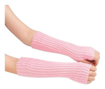 Arm Warmers for Women, Knitted Long Sleeve Fingerless Gloves Mittens Winter Wrist Warmers with Thumb Hole for Ladies Girls