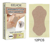 12 st/set Antiperspirant Underarmsklänning Klisterlappar Armhålor Svett Sommar Deodorantlapp Män Kvinnor Anti Svettning