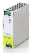 DIGITUS Industriell strömförsörjning, 24V DC, 5A, 120W, AC-DC, metallhölje, för DIN-skenmontering