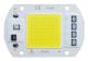 COB LED-lampchip AC 220V LED-lampa 10W 20W 30W 50W IP65 High Power Smart IC DIY Flood-lampa Glödlampa Spotlight Outdoor Chip Lamp 50W Warm White Wattage AC 220V