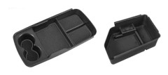 For EV6 2022 2023 2024 Center Console Storage Box Lower Tray Armrest Storage Box Cup Holder