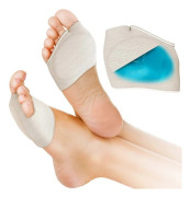 Metatarsal Gel Skyddskudde - 1 par metatarsaldynor för kvinnor och män - Fotdynor för höga klackar S