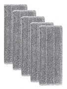 Mikrofibermoppdynor för golvmoppar, ersättningsrengöringsöverdrag, mopphuvud för platta moppar, 33x12mm