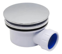 Duschavlopp i plast - Duschavlopp 90 mm diameter hål ABS Krom