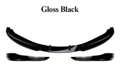 Främre stötfångarspoilervinge - Läppsplitter karosserikit - Passar 3-serie E90 E91 LCI 320i 330i - Årsmodell 2009-2012 - Diffusor spoilerdesign - Ej för sportstötfångare