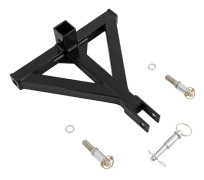 3-punkts traktordrag - Kategori 1 snabbfäste dragbomsadapter - 5 cm släpvagnsfäste - Kraftig järn - Bredd 69,9 cm - 8,8 kg