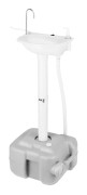Bärbart campinghandfat, 20L tank, USB-pump