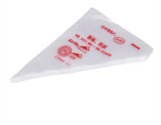 100 st livsmedelsgodkända plastspitspåsar för bakverk, fondant, tårtdekoration (L)
