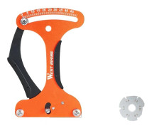 Eker Spännmätare, Bärbar Design, Noggrann Mätning,Orange och svart