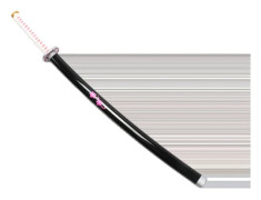 Anime Katana, Äkta Design, Säker för Cosplay,Q4