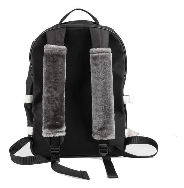 Ryggsäcksremmar och nackkudde/dyna 2-pack, mörkgrå