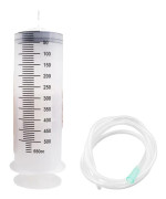 Spruta, Multi-volymområde, Hållbar plastkonstruktion,550ml slangspruta
