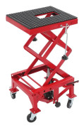 Motorcykellyft, Hydraulisk Design, 200kg Lastkapacitet,Röd