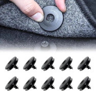 Bilmattklämmor - för att säkra bilmattor - universella - 10-pack