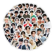 Kpop EN Group Stickers - 10/50/103PCS tecknade dekaler för skateboards, bärbara datorer, telefoner och presenter