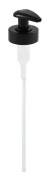 Gallonpumpdispenser, svart, plastkryddflaska, 3,4 cm kaliber, köksartiklar