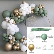 Ballongbågssats, Ballonggirlang, Ballonggirlangsats för festdekorationer 35