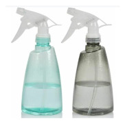 Bärbar plastspruta med tryck - Grön, Grå, 500 ml, 2-pack