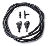 Vindrutetorkarmunstycke för Chrysler Dodge Jeep 4805742ab, 5116079aa black