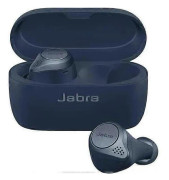 True Wireless Bluetooth-hörlurar, brusreducerande, inbyggd Alexa, 28 timmars batteritid, för löpning och sport, ergonomisk design med 4 mikrofoner Blue