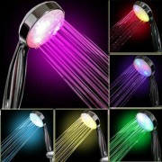 Colorful LED Shower Head, Multicolor, Universal Fit