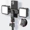 Universal telefonstativfäste mobiltelefonhållare med 2 kallskor för 6-9 cm för smartphones stativ smartphonefäste ST 06S 2575