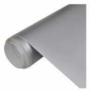 vidaXL Bilfoliering matt silver 100x150 cm