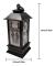 Halloween LED-lykta, batteridriven bordslampa, festdekoration