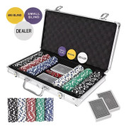 Poker - set med 300 marker i fodral HQ 23528